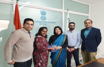 Executive Members of Malta Malayalee Association called on High Commissioner 