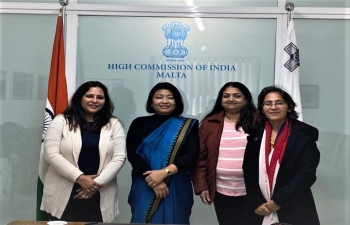 The Executive Committee of Navodaya Sanatan Group called on High Commissioner
