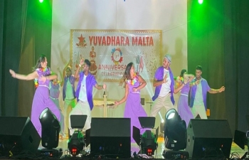 HCI officials attended 3rd Anniversary of Yuvadhara Cultural Forum Malta. 