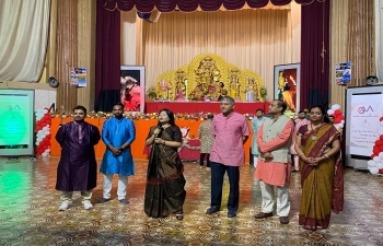 HCI officials joined Navratri celebrations organised by Gujarati Community of Malta. 