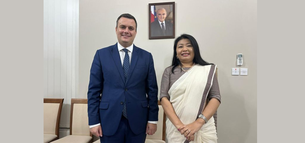 Courtesy call on H.E. Dr. Byron Camilleri, Hon’ble Minister for Home Affairs, Security, Reforms and Equality, Government of the Republic of Malta on 2nd November 2023