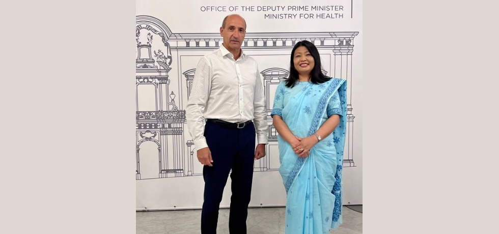 Courtesy call on Mr. Chris Fearne, Hon’ble Deputy Prime Minister and Minister for Health, Government of the Republic of Malta on 3rd August 2023	