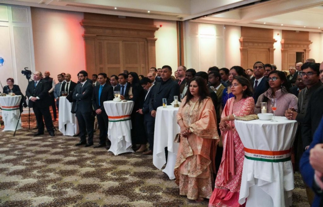 High Commission of India hosted a reception to celebrate 74th Republic Day of India